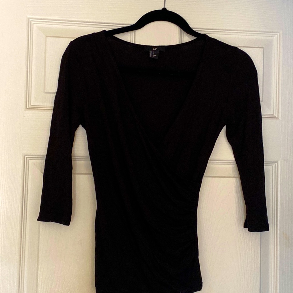 Wrap Fitted Tee